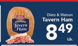 Eurofresh Market Dietz & Watson Tavern Ham offer