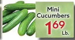 World Fresh Market Mini Cucumbers offer