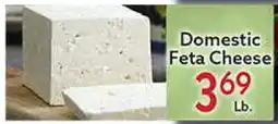 World Fresh Market Domestic Feta Cheese offer