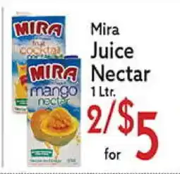 World Fresh Market Mira Juice Nectar offer