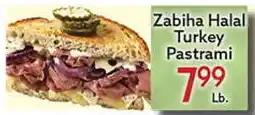 World Fresh Market Zabiha Halal Turkey Pastrami offer