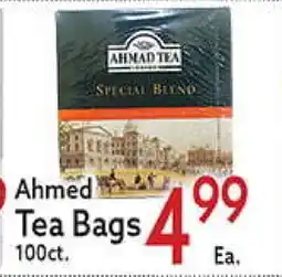 World Fresh Market Ahmed Tea Bags offer