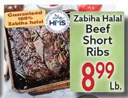 World Fresh Market Zabiha Halal Beef Short Ribs offer