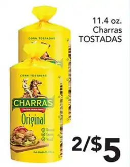 Pete's Fresh Market Charras TOSTADAS offer