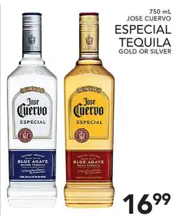 Pete's Fresh Market JOSE CUERVO ESPECIAL TEQUILA GOLD OR SILVER offer