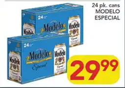 Pete's Fresh Market 24 pk. cans MODELO ESPECIAL offer