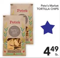 Pete's Fresh Market Pete's Market TORTILLA CHIPS offer