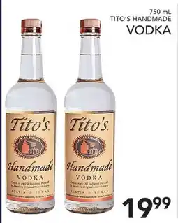 Pete's Fresh Market TITO'S HANDMADE VODKA offer