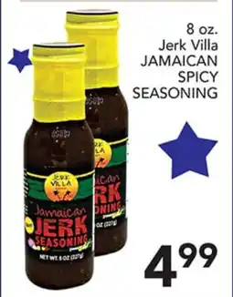 Pete's Fresh Market 8 oz. Jerk Villa JAMAICAN SPICY SEASONING offer