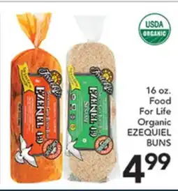 Pete's Fresh Market 16 oz. Food For Life Organic EZEQUIEL BUNS offer