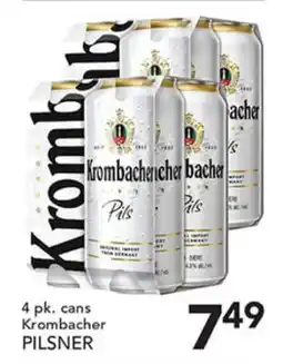 Pete's Fresh Market Krombacher PILSNER offer
