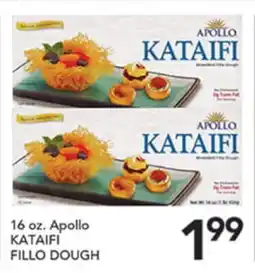 Pete's Fresh Market 16 oz. Apollo KATAIFI FILLO DOUGH offer