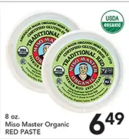 Pete's Fresh Market Miso Master Organic RED PASTE offer