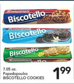 Pete's Fresh Market Papadopoulos BISCOTELLO COOKIES offer