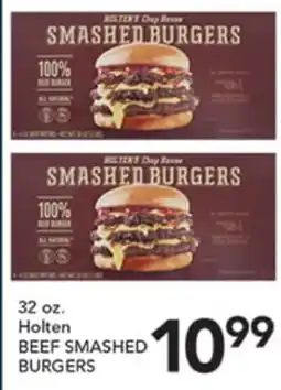 Pete's Fresh Market Holten BEEF SMASHED BURGERS offer