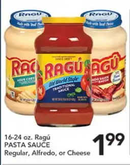 Pete's Fresh Market 16-24 oz. Ragú PASTA SAUCE offer