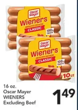 Pete's Fresh Market Oscar Mayer WIENERS offer