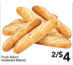 Pete's Fresh Market Fresh Baked PARISIAN BREAD offer