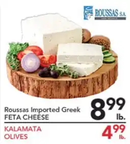 Pete's Fresh Market Roussas Imported Greek FETA CHEESE offer