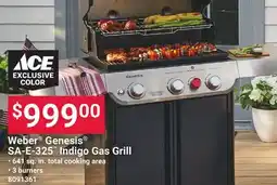 Ace Hardware Weber Genesis SA-E-325 Indigo Gas Grill offer