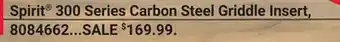 Ace Hardware Weber Spirit 300 Series Carbon Steel Griddle Insert offer