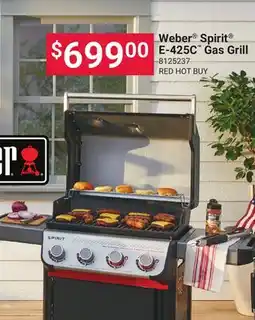 Ace Hardware Weber Spirit E-425C Gas Grill offer