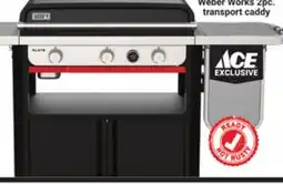 Ace Hardware Weber Slate 30˝ Rust Resistant Griddle with Digital Thermometer offer