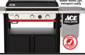 Ace Hardware Weber Slate 30˝ Rust Resistant Griddle with Digital Thermometer offer