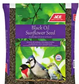 Ace Hardware ACE C&S High Energy Bird Suet 8/Pk. or 10 Lb. Ace Black Oil Sunflower Seed offer