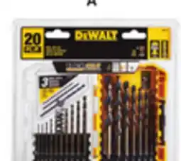 Ace Hardware DEWALT 20 PC. BLACK & GOLD Drill Bit Set offer
