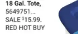 Ace Hardware 18 Gal. Tote offer