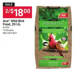Ace Hardware Ace Wild Bird Food, 20 Lb offer