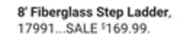 Ace Hardware 8' Fiberglass Step Ladder offer