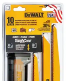 Ace Hardware DeWALT 10 Pc. Reciprocating Saw Blade Set offer