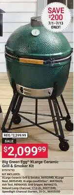 Ace Hardware Big Green Egg Xlarge Ceramic Grill & Smoker Kit offer