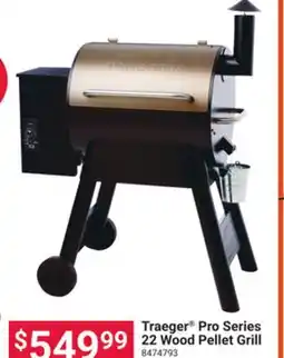 Ace Hardware Traeger Pro Series 22 Wood Pellet Grill offer