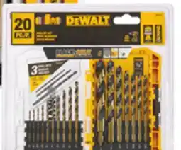 Ace Hardware DEWALT 20 Pc. BLACK & GOLD Drill Bit Set offer