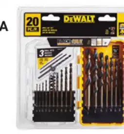 Ace Hardware DEWALT 20 Pc. BLACK & GOLD Drill Bit Set offer