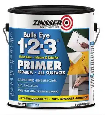Ace Hardware Zinsser Bulls Eye 1-2-3 Primer offer