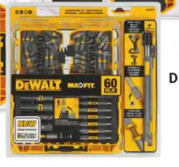 Ace Hardware DEWALT 60 Pc. Max Fit Screwdriving Bit Set offer