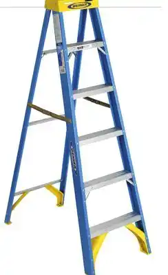 Ace Hardware Werner 6' Type I Fiberglass Step Ladder, 250 Lb. Capacity offer