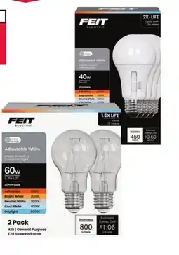 Ace Hardware Select Feit Electric LED Bulbs offer