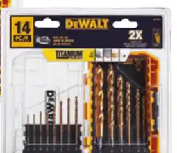 Ace Hardware Select DEWALT Drill Bits & Saw Blades offer
