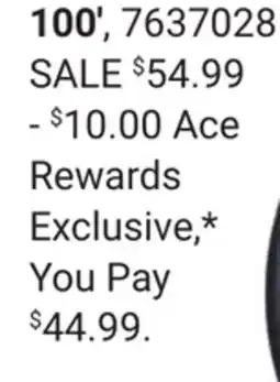 Ace Hardware Ace SmartFLO Max 100' Premium Garden Hose offer