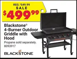 Ace Hardware Blackstone 4-Burner Outdoor Griddle with Hood offer