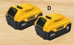 Ace Hardware DEWALT 20V MAX Ah Battery 2/Pk offer