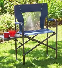 Ace Hardware Folding Director's Chair with Side Table offer