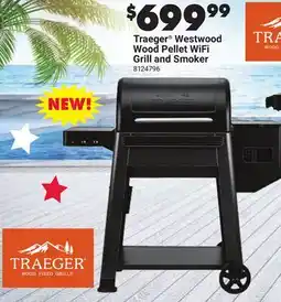 Ace Hardware Traeger Westwood Wood Pellet WiFi Grill and Smoker offer