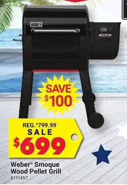 Ace Hardware Webber Smoque Wood Pellet Grill offer
