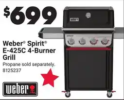 Ace Hardware Weber Spirit E-425C 4-Burner Grill offer